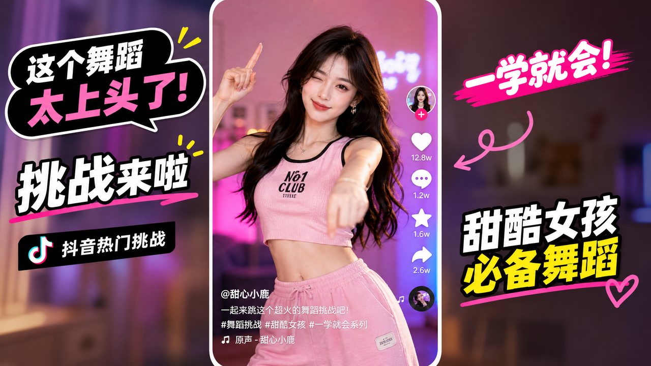 福利姬 TikTok短视频-舞蹈挑战